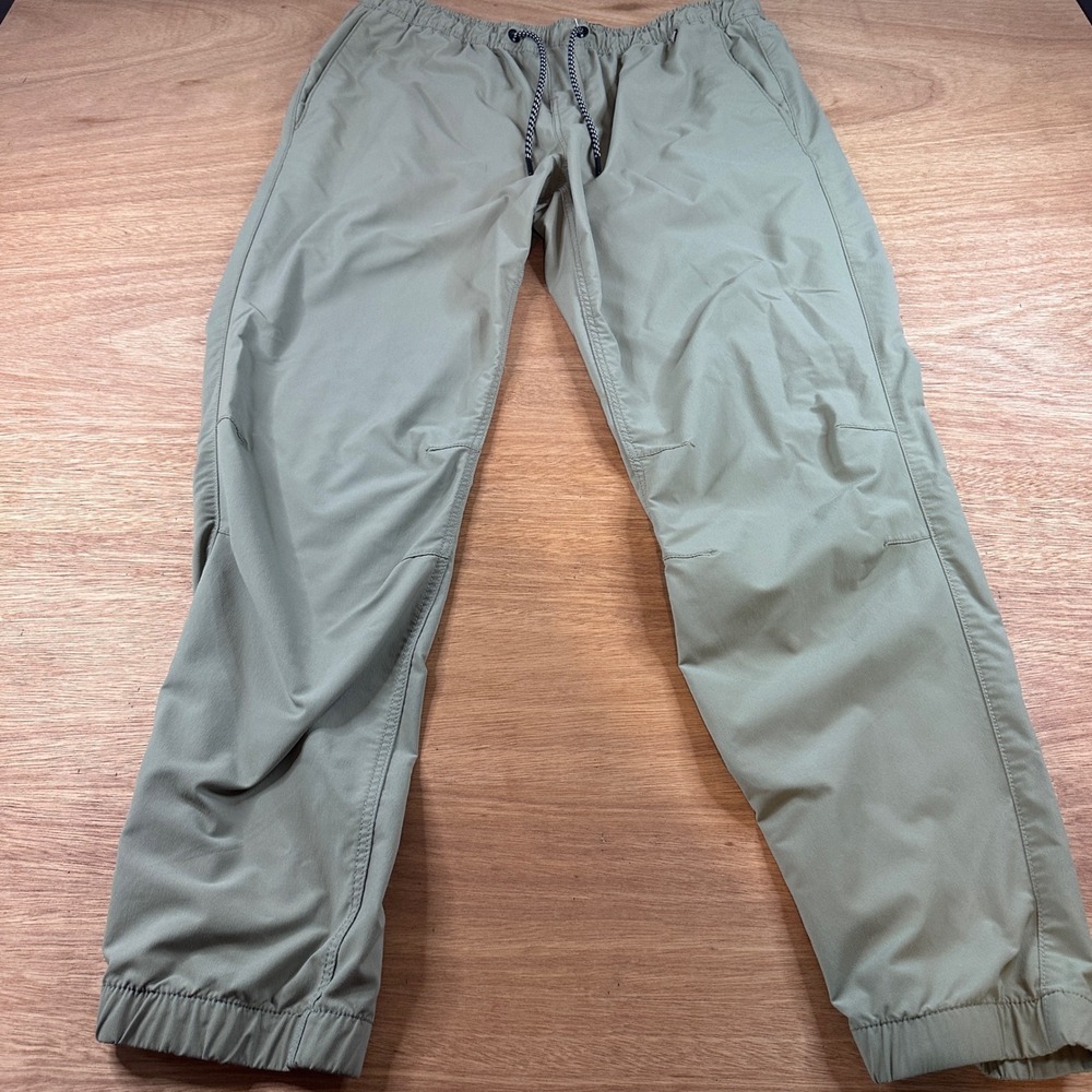 Hurley Mens Jogger Pants XXL Olive Green Stretch Athletic Casual Lounge